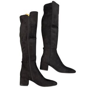 Michael Kors Women's Braden Mid Shaft Boots Black Size 9.5